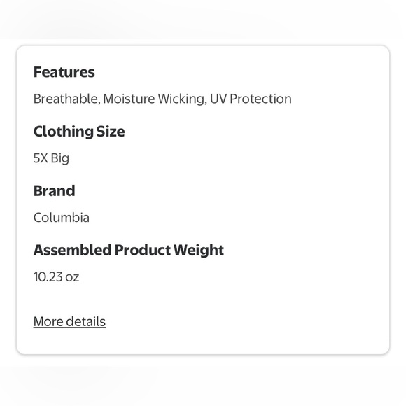 NEW Men’s Columbia Terminal Tackle Long Sleeve Black Shirt- XL Tall - Picture 3 of 9